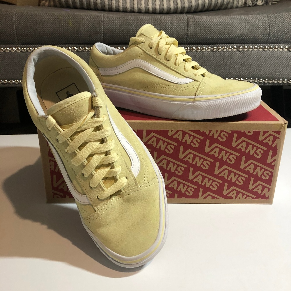 Tender Yellow Old Skool Vans